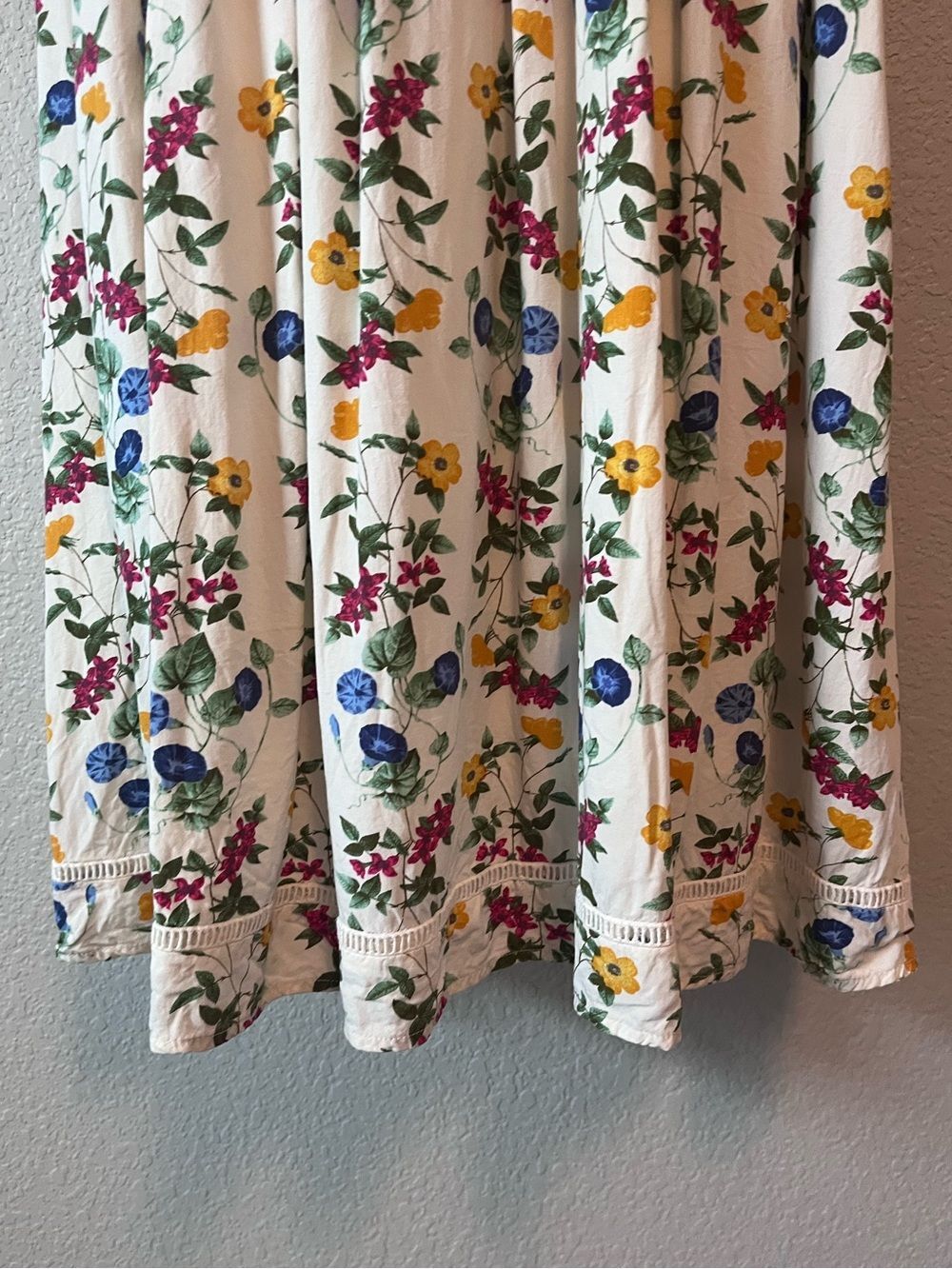 Old navy Floral Midi Dress Cottagecore Sundress Sleeveless Summer Casual M - Picture 5 of 7